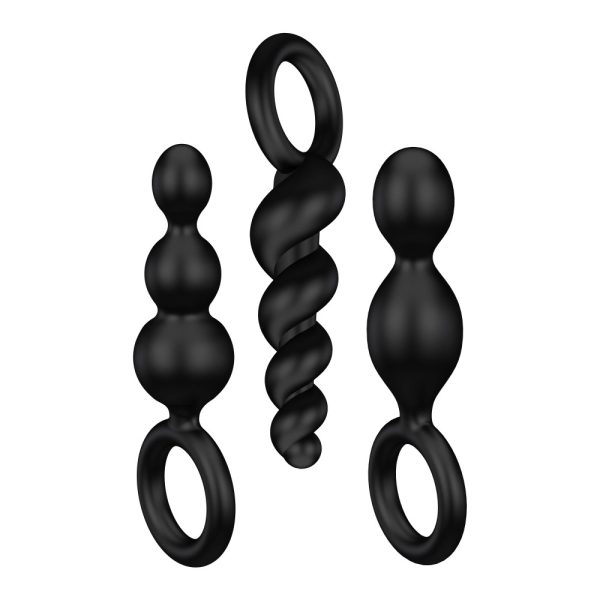 Satisfyer Booty Call (Set of 3) Black ViPstore.hu - Erotika Webáruház - Szexshop 2