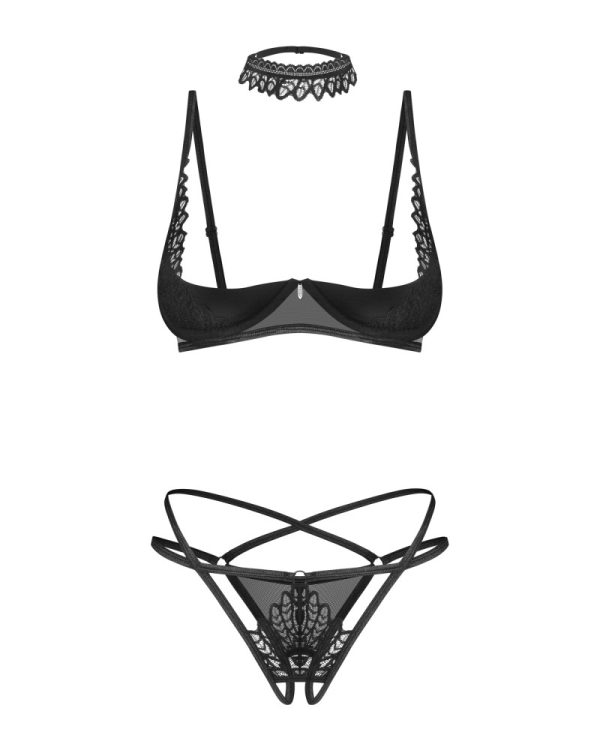 Donarella 3-pcs crotchless set M/L ViPstore.hu - Erotika Webáruház - Szexshop 5
