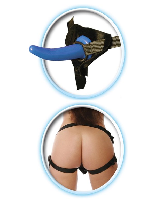 Beginner's Strap-On for Him Blue/Black ViPstore.hu - Erotika Webáruház - Szexshop 4