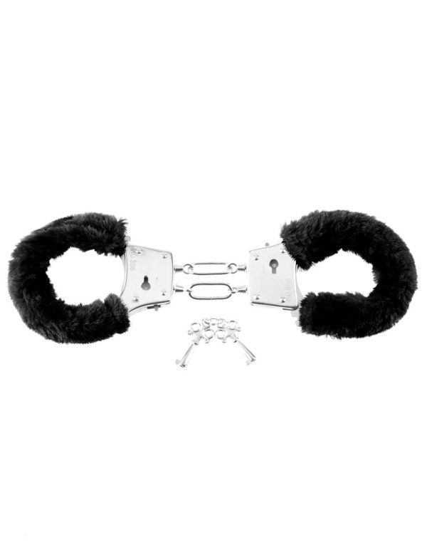 Beginner's Furry Cuffs  Black ViPstore.hu - Erotika Webáruház - Szexshop 3