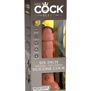 6" Dual Density Vibrating Silicone Cock  Tan ViPstore.hu - Erotika Webáruház - Szexshop