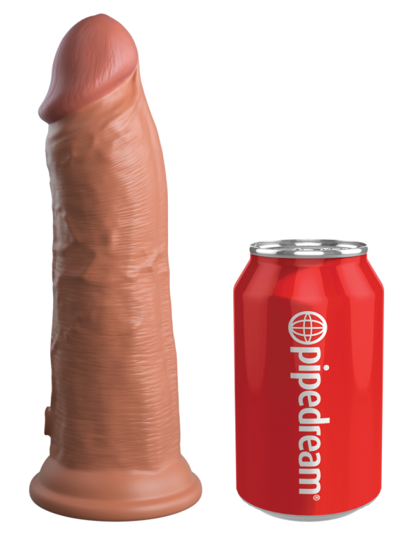 8" Dual Density Vibrating Silicone Cock  Tan ViPstore.hu - Erotika Webáruház - Szexshop 6