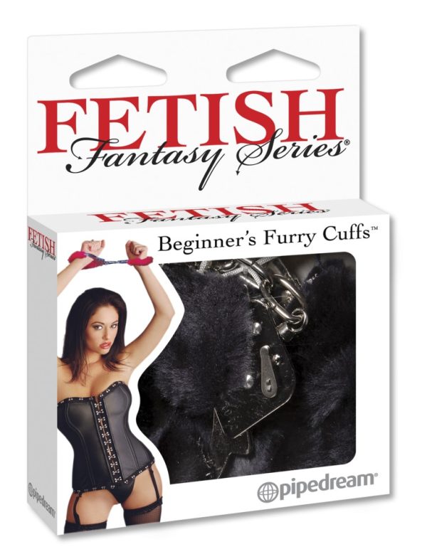 Beginner's Furry Cuffs  Black ViPstore.hu - Erotika Webáruház - Szexshop