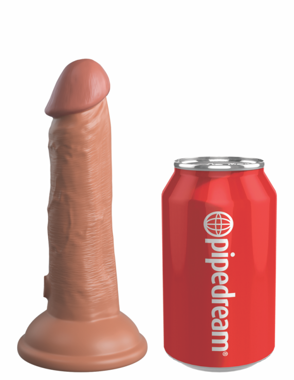 6" Dual Density Vibrating Silicone Cock  Tan ViPstore.hu - Erotika Webáruház - Szexshop 6