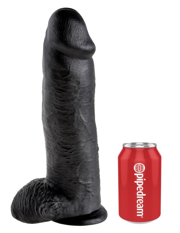 12" Cock with Balls Black ViPstore.hu - Erotika Webáruház - Szexshop 4