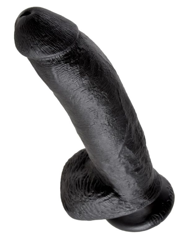 9" Cock with Balls  Black ViPstore.hu - Erotika Webáruház - Szexshop 4