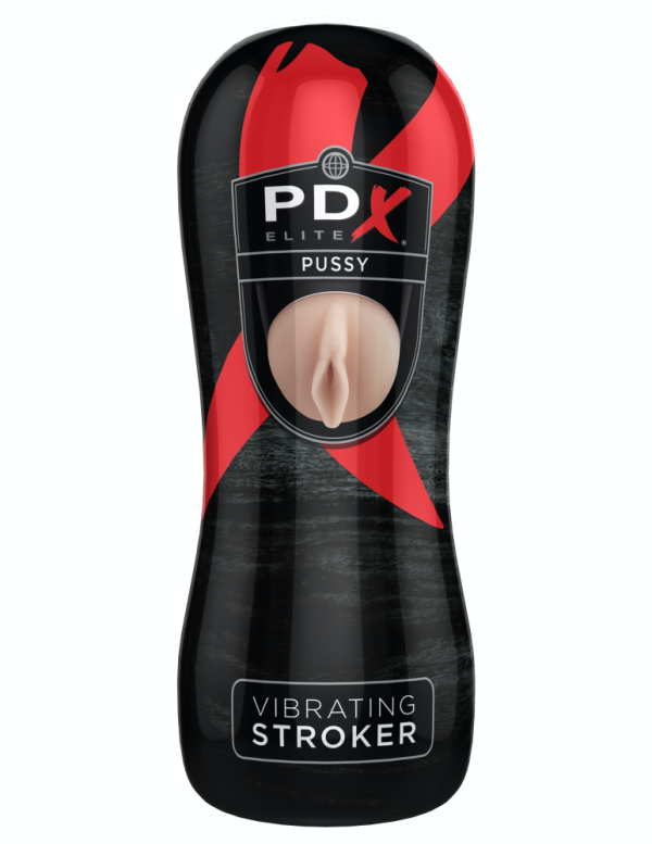 Vibrating Pussy Stroker  Light/Black ViPstore.hu - Erotika Webáruház - Szexshop 2