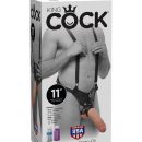11" Hollow Strap On Suspender System  Light/Black | ViPstore.hu - Erotika webáruház #1 - EAN 603912737936 | SKU PIPE564221