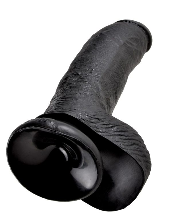 9" Cock with Balls  Black ViPstore.hu - Erotika Webáruház - Szexshop 5