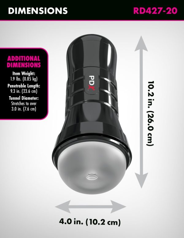 PDX Extreme – Wet Stroker – Super Slide & Glide XXL – Frosted ViPstore.hu - Erotika Webáruház - Szexshop 6