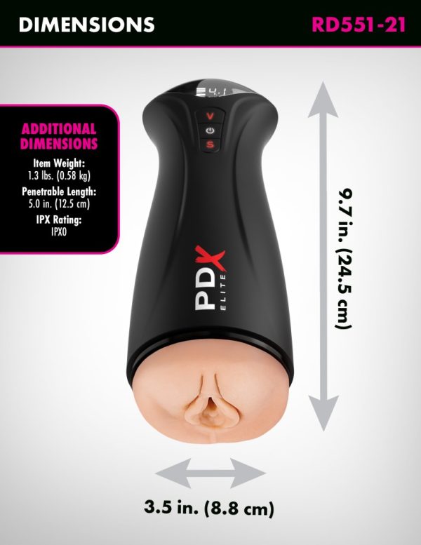 PDX Elite Fuck-Gasm – Light ViPstore.hu - Erotika Webáruház - Szexshop 6