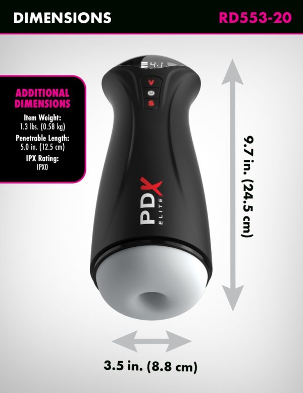 PDX Elite Fap-Gasm – Frosted ViPstore.hu - Erotika Webáruház - Szexshop 5