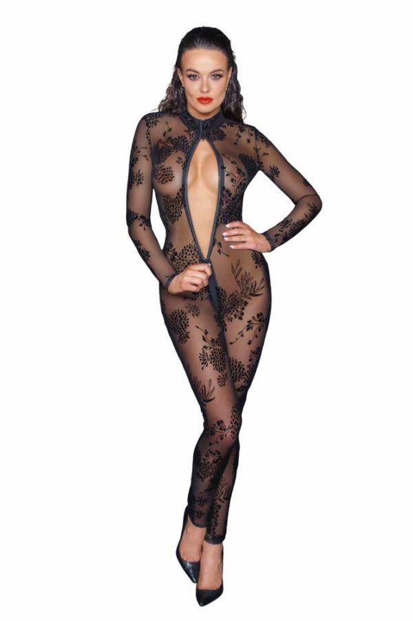 Long tulle overall with 3 way zipper – XL ViPstore.hu - Erotika Webáruház - Szexshop