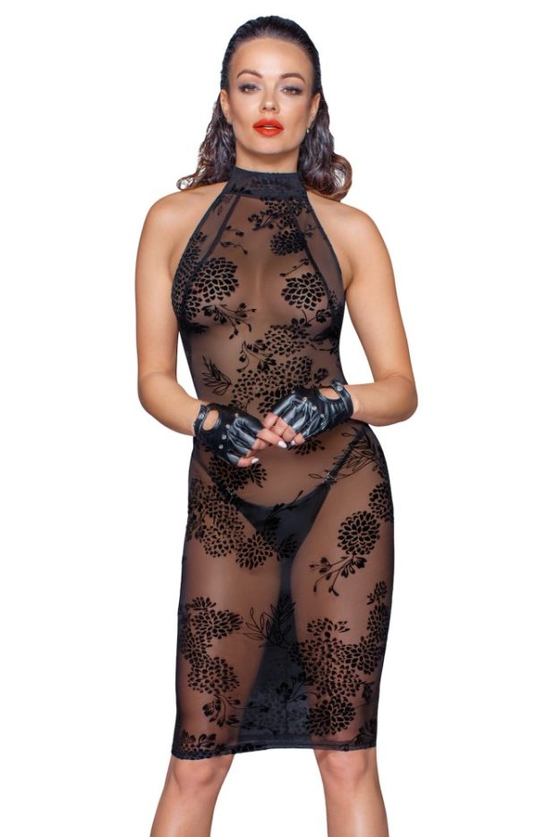 Midi tulle dress with velvet straps in the back – L ViPstore.hu - Erotika Webáruház - Szexshop