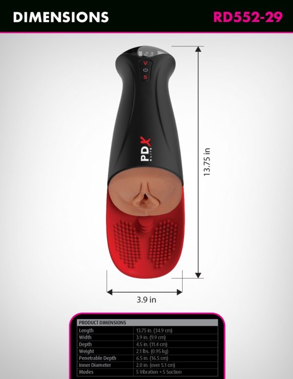 Fuck-O-Matic Pro XL – Brown ViPstore.hu - Erotika Webáruház - Szexshop 6
