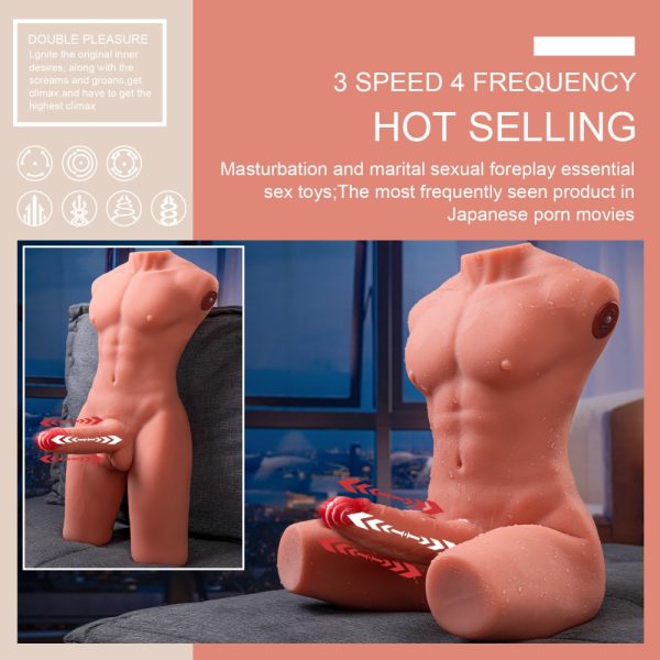 Jason Body Ass Masturbator and Dildo Thrusting ViPstore.hu - Erotika Webáruház - Szexshop 5