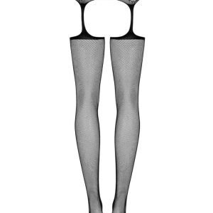 Garter stockings S307 black S/M/L ViPstore.hu - Erotika Webáruház - Szexshop 2