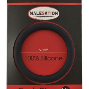 Malesation Silicone Cock Ring Black XL ViPstore.hu - Erotika Webáruház - Szexshop