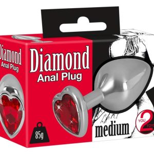 Diamond Butt Plug Medium ViPstore.hu - Erotika Webáruház - Szexshop
