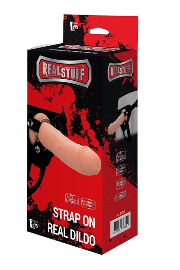 REALSTUFF STRAP ON REAL DILDO FLESH 2 ViPstore.hu - Erotika Webáruház - Szexshop