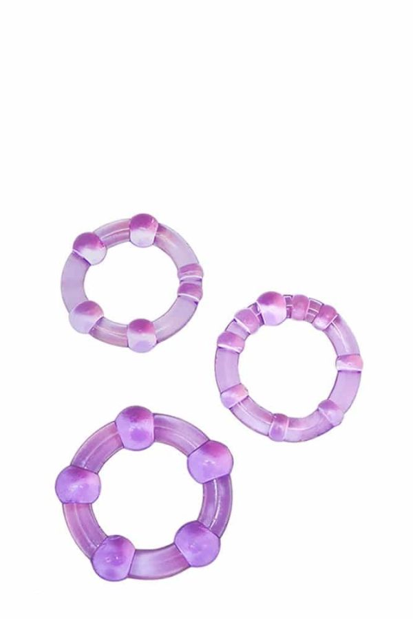 Stay Hard Beaded Cockrings Purple ViPstore.hu - Erotika Webáruház - Szexshop 3