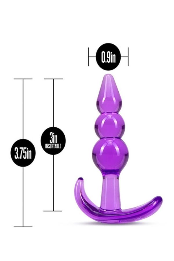 B YOURS TRIPLE BEAD ANAL PLUG PURPLE ViPstore.hu - Erotika Webáruház - Szexshop 5