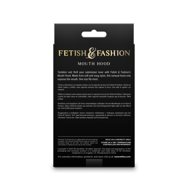 Fetish & Fashion – Mouth Hood – Black – Alternate Package ViPstore.hu - Erotika Webáruház - Szexshop 3