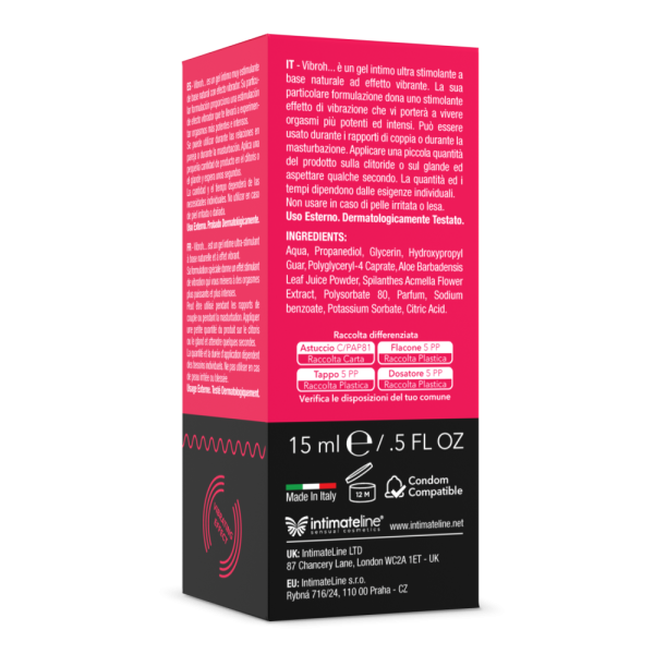 Vibroh, Stimulating gel (15 ml) ViPstore.hu - Erotika Webáruház - Szexshop 2