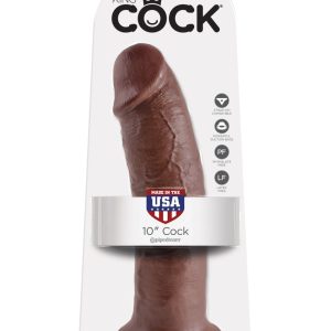 10" Cock  Brown ViPstore.hu - Erotika Webáruház - Szexshop