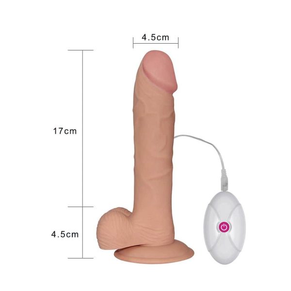 9" The Ultra Soft Dude – Vibrating Flesh ViPstore.hu - Erotika Webáruház - Szexshop 7