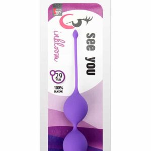 See You In Bloom Duo Balls 29 mm Purple ViPstore.hu - Erotika Webáruház - Szexshop