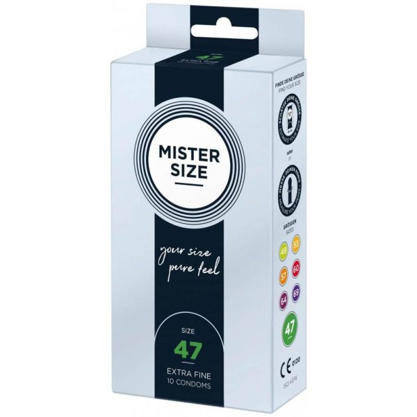 MISTER SIZE 47 mm Condoms 10 pieces ViPstore.hu - Erotika Webáruház - Szexshop