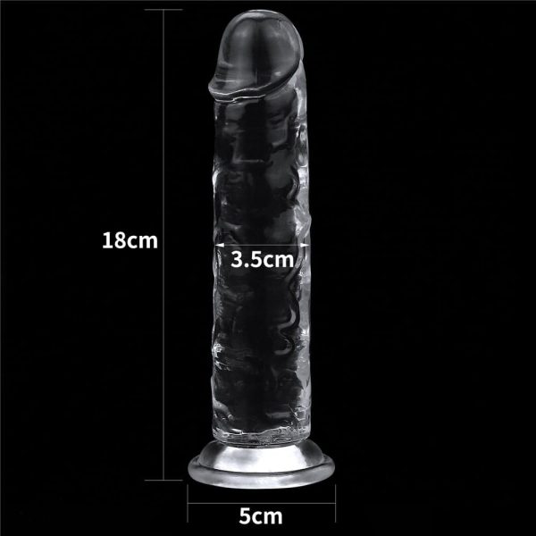 7.0''  Flawless Clear Dildo ViPstore.hu - Erotika Webáruház - Szexshop 4