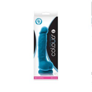 Colours Dual Density 5 inch Dildo Blue ViPstore.hu - Erotika Webáruház - Szexshop