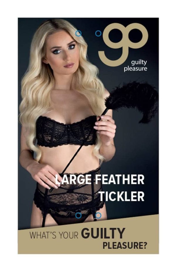 GP Large Feather Tickler Black ViPstore.hu - Erotika Webáruház - Szexshop