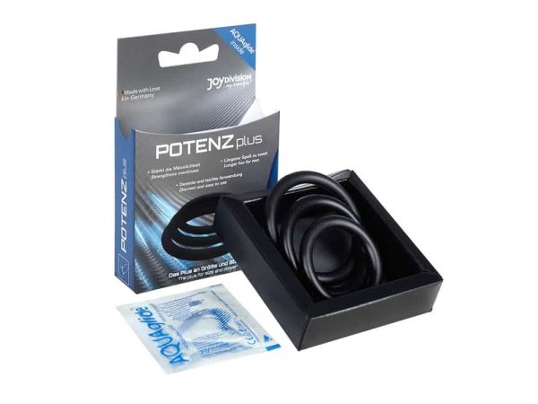 POTENZplus Black 3er Mix (S, M, L) ViPstore.hu - Erotika Webáruház - Szexshop 3