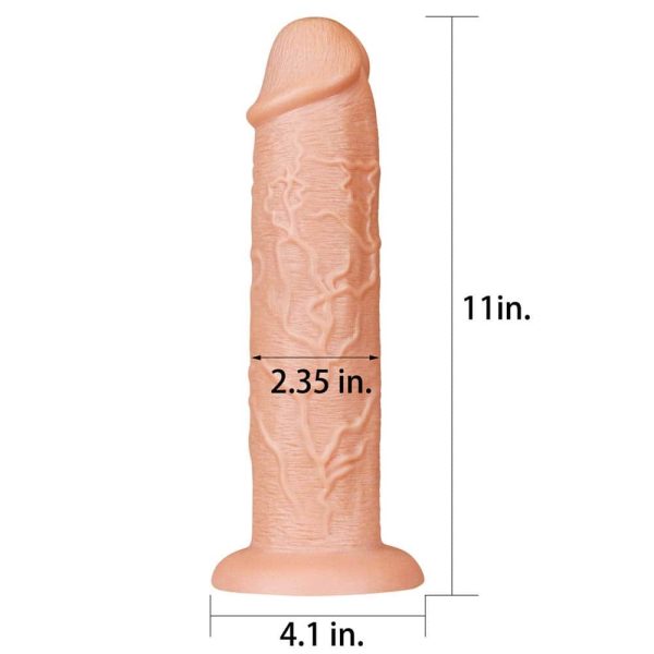 11'' Realistic Long Dildo Flesh ViPstore.hu - Erotika Webáruház - Szexshop 8