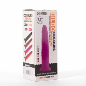 X-MEN 6.5" Dildo Colours Pleasure Black 4 ViPstore.hu - Erotika Webáruház - Szexshop 2