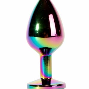 X-MEN Secret Shine Metal Butt Plug Rainbow S ViPstore.hu - Erotika Webáruház - Szexshop 2