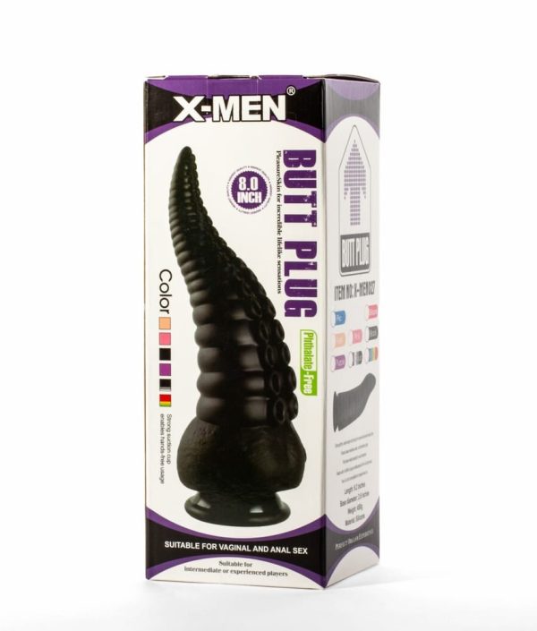 X-Men 8" Butt Plug Black ViPstore.hu - Erotika Webáruház - Szexshop 5