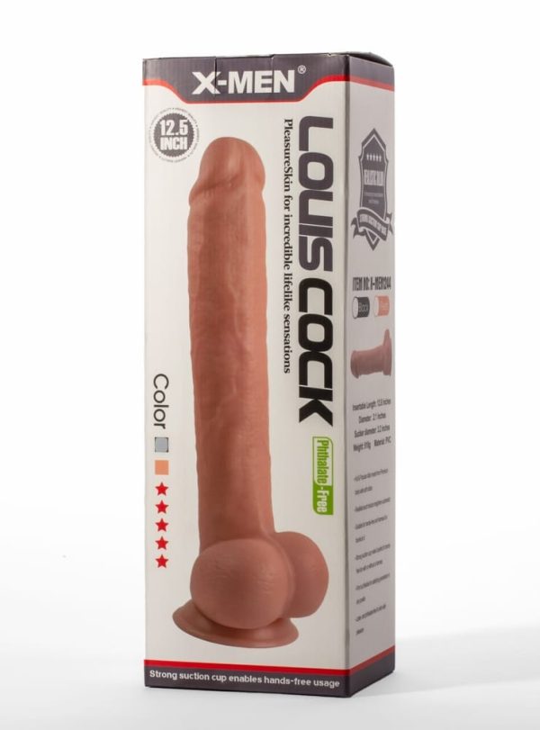 X-Men Louis 12.5" Cock Black ViPstore.hu - Erotika Webáruház - Szexshop 2