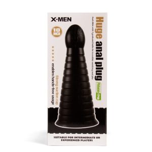 X-MEN 10 inch Huge Anal Plug Black ViPstore.hu - Erotika Webáruház - Szexshop