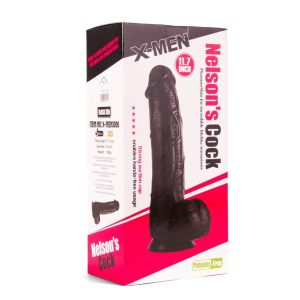 X-MEN Nelson's 11.7 inch Cock Black ViPstore.hu - Erotika Webáruház - Szexshop 2