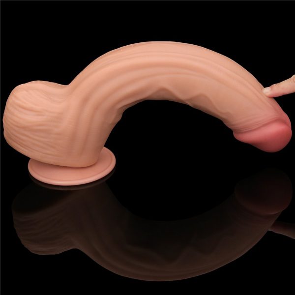 12'' King Sized Sliding Skin Dual Layer Dong ViPstore.hu - Erotika Webáruház - Szexshop 10