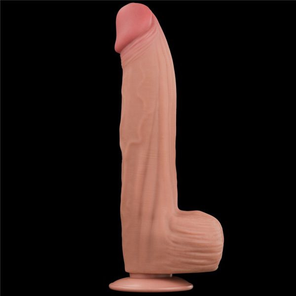 12'' King Sized Sliding Skin Dual Layer Dong ViPstore.hu - Erotika Webáruház - Szexshop 3