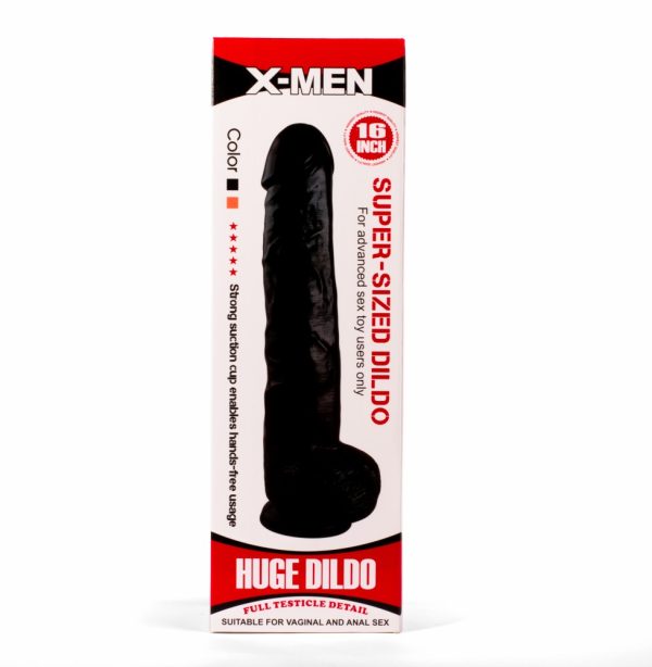 X-MEN 16" Super-Sized Dildo Black ViPstore.hu - Erotika Webáruház - Szexshop