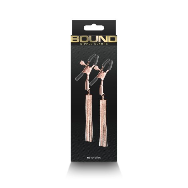 Bound – Nipple Clamps – D2 – Rose Gold ViPstore.hu - Erotika Webáruház - Szexshop