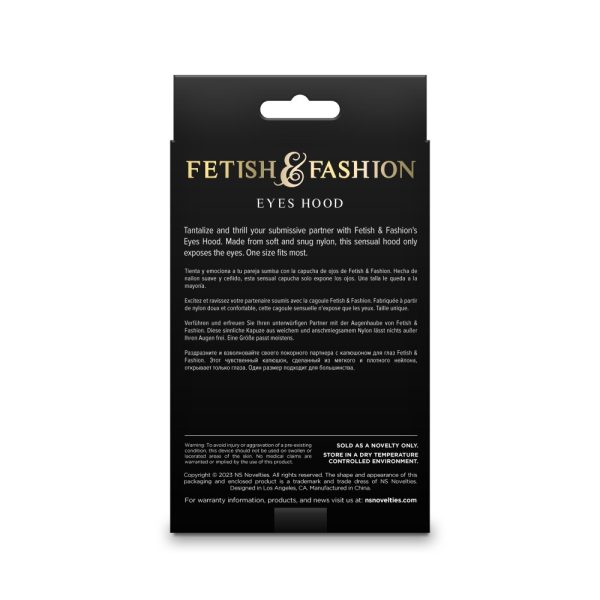 Fetish & Fashion – Eyes Hood – Black – Alternate Package ViPstore.hu - Erotika Webáruház - Szexshop 3