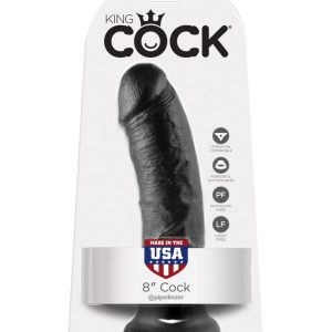 8" Cock  Black ViPstore.hu - Erotika Webáruház - Szexshop