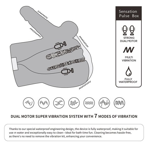 Streetgirl's Dual Motor Sensation Pulse With Dildo ViPstore.hu - Erotika Webáruház - Szexshop 5